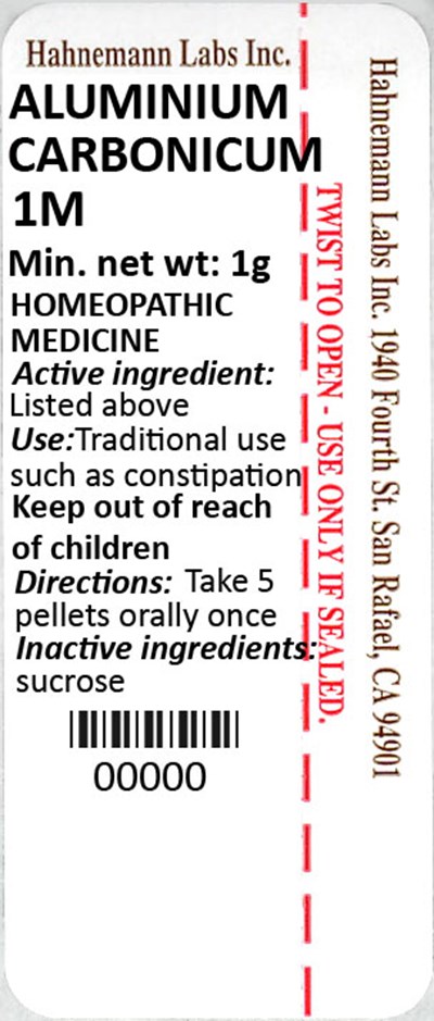 Aluminium Carbonicum 1M 1g - Aluminium Carbonicum 1M 1g